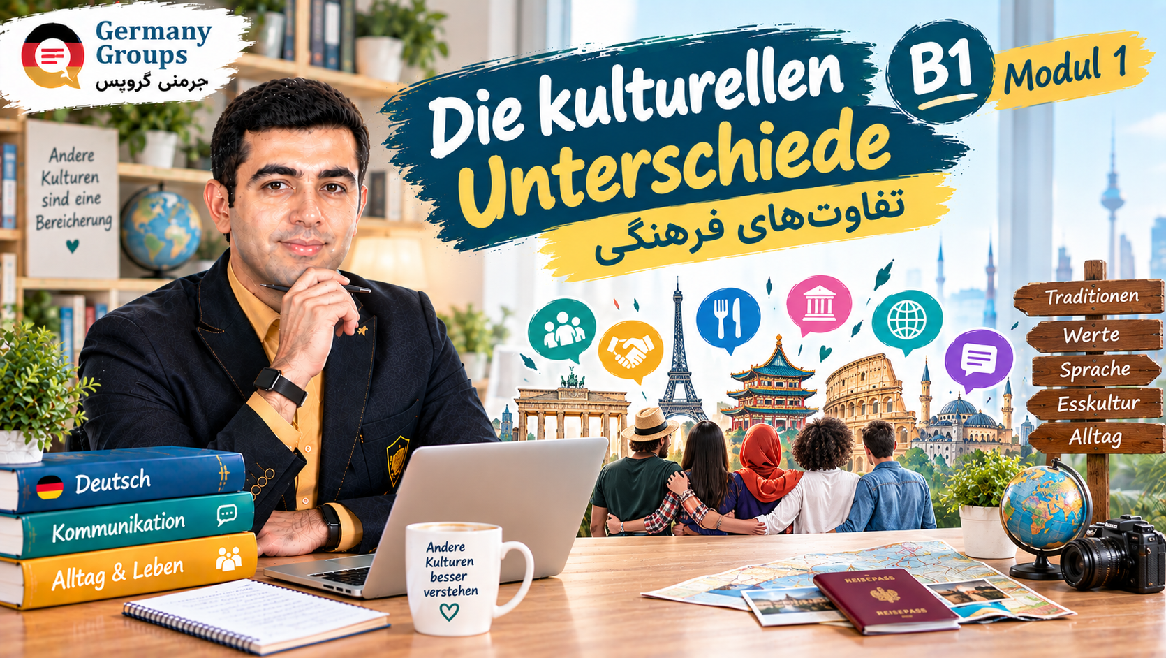 12 kulturellen Unterschiede - مهاجرت به آلمان | Germany Groups