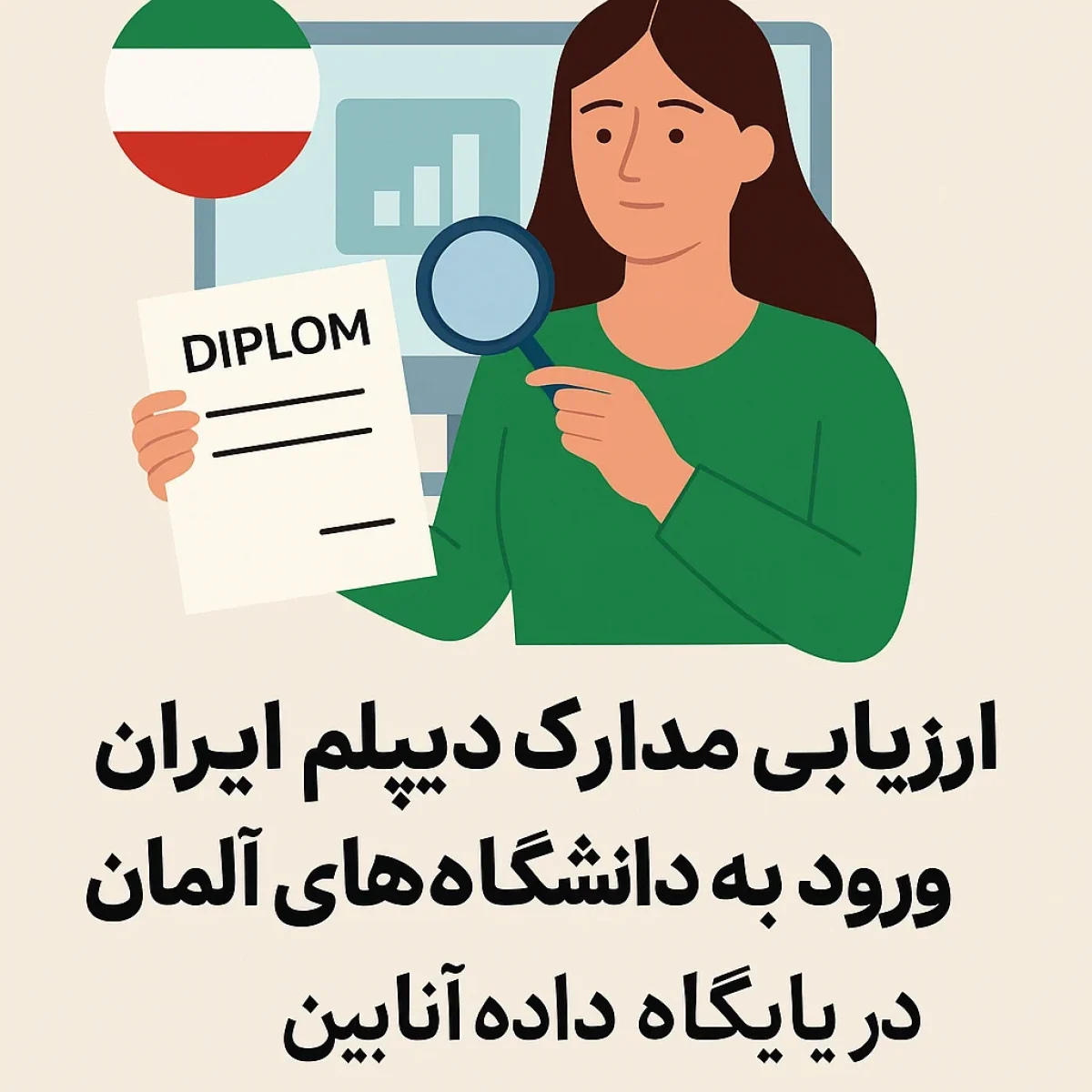 ارزیابی مدارک دیپلم ایران در پایگاه داده آنابین برای ورود به دانشگاه‌های آلمان